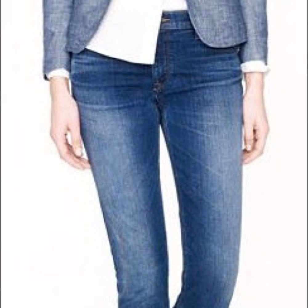 Jcrew Matchstick Denim-